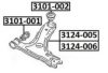  3101002 Control Arm-/Trailing Arm Bush